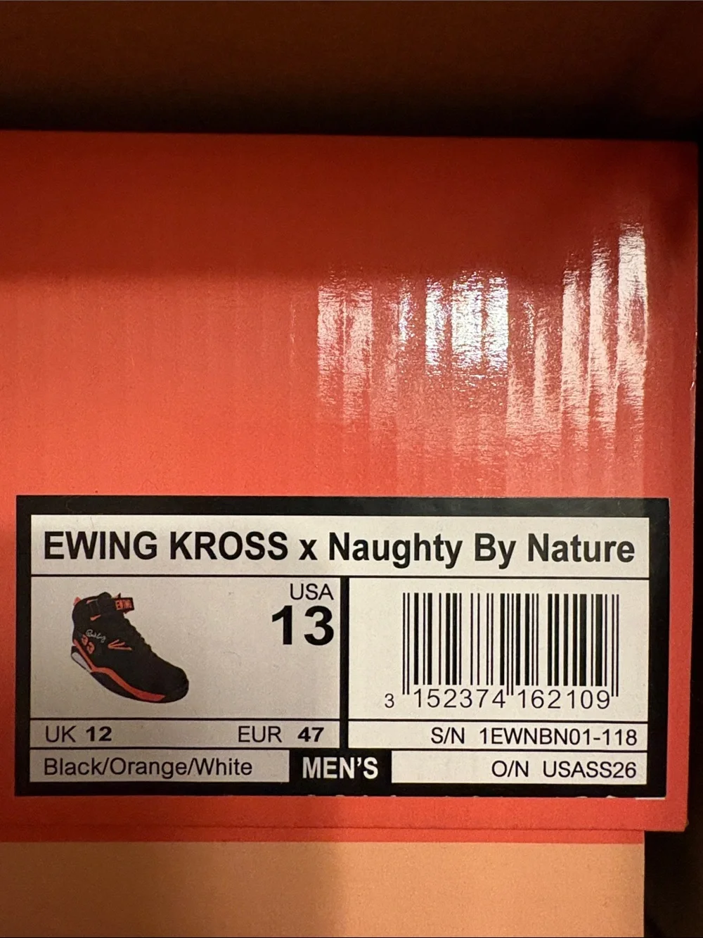 Ewing KROSS x Naughty By Nature Sneakers Size 13